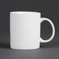 Mug Blanc 284ml Whiteware Lot de 12 Olympia pas cher