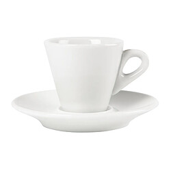 Tasses à espresso coniques blanches 60ml Olympia - Vendues par 12