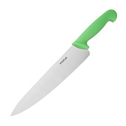Couteau de Cuisinier Vert Professionnel 255mm - Hygiplas