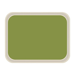 Plateau de service vert - Mélamine - 4 dimensions - Roltex