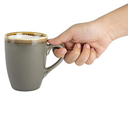 Avis Mug gris - 340 ml - Lot de 6 - Olympia Kiln