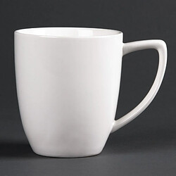 LUMINA FINE CHINA Tasses à Café Latte en Porcelaine Fine 350ml - Lot de 6 - Lumina