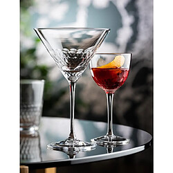 Verres à Pied Nid d'Abeille Raffles Nick et Nora 170ml - Lot de 6 - Utopia