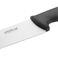 Couteau de Cuisinier Noir 215 mm - Hygiplas
