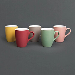 Mug Gris 320 ml - Lot de 6 - Olympia