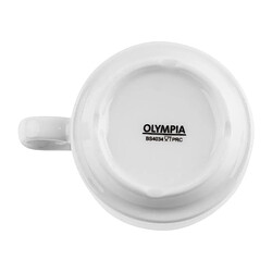 Tasse à expresso empilable blanche Olympia - Boite de 12