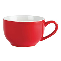 Tasse à café Olympia rouge 228ml - Vendus par 12