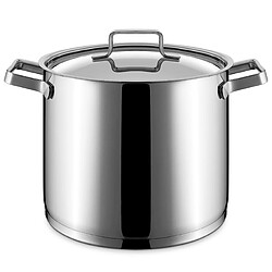 Marmite Traiteur avec Couvercle Inox 24 à 28 cm - Pujadas