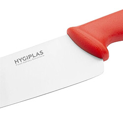 Couteau Professionnel de Cuisinier Rouge 255 mm - Hygiplas