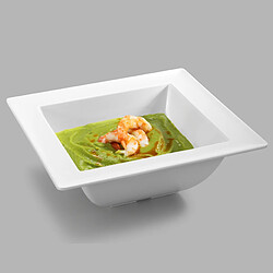 Bol Carré Blanc en Mélamine 25 à 37,5 cm - Pujadas