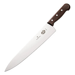 Couteau de Cuisinier Professionnel Manche en Bois 255 mm - Victorinox