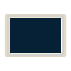 Acheter Plateau de service bleu - 4 mesures - Mélamine - Roltex