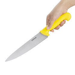 Couteau de Cuisinier Professionnel Jaune 215 mm - Hygiplas