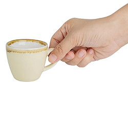 Avis Tasse à expresso couleur sable Kiln Olympia 85ml - Lot de 6
