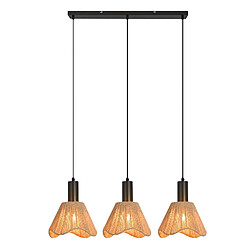 ZMH Suspension Vintage Noir E27 Pour Cuisine Chambre Sans Ampoule