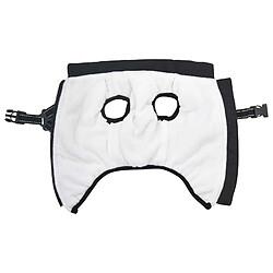Avis vidaXL Manteau pour chien Noir L24 Fleece et Polyester