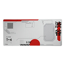 Tapis Gaming Trust 25717 Blanc