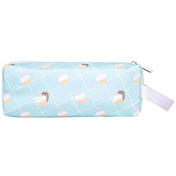 Avis Pusheen Trousse à Crayons Zippée Élégant Collection Foodie Motif Chat Bleu ciel