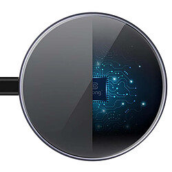 Avis Crong Chargeur sans Fil Induction Qi 15W Verre Trempé PowerSpot Charge Rapide Noir