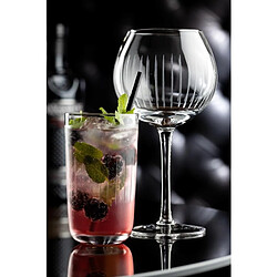 Verres Hauts Rainurés Nid d'Abeille Raffles 420ml - Lot de 6 - Utopia