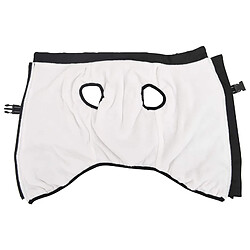 Avis vidaXL Manteau pour chien Noir L48 Fleece et Polyester