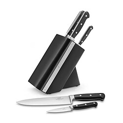 Bloc arizona noir + 5 couteaux pluton - 666580 - Arizona - LION SABATIER