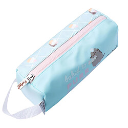 Pusheen Trousse à Crayons Zippée Élégant Collection Foodie Motif Chat Bleu ciel