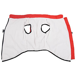 Avis vidaXL Manteau pour chien avec harnais Rouge L52 Fleece et Polyester