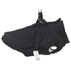 Acheter vidaXL Manteau pour chien Noir L48 Fleece et Polyester