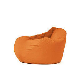 Concept Usine Pouf poire d'extérieur 130x115cm orange OHAU