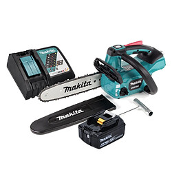 Makita DUC 254 RG1 18 V Brushless Tronçonneuse sans fil 25 cm + 1x Batterie 6,0 Ah + Chargeur