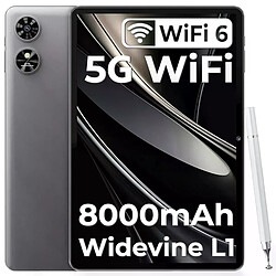OUKITEL OT6 WiFi Tablette - 10.1 Pouces 16Go+64Go/1To TF, Android 13 Tablet TÜV Augenschutz - Gris