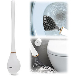 Vendos85 Brosse WC Silicone Suspendue – Blanc
