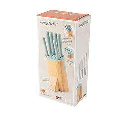 Acheter Bloc de 6 couteaux - 3950350 - Leo - Glints Slate - BERGHOFF