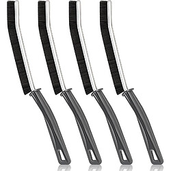 Vendos85 Lot de 4 Brosses de Nettoyage pour Coins et Crevasses