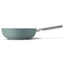 Poêle wok 30cm vert émeraude mat - WOF3002EGM - SMEG