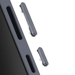 Avizar Clappio Bouton Power et Volume de Remplacement pour Galaxy S25 Ultra Noir