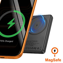 Acheter LinQ Power Bank USB-C Power Delivery 20W 15000mAh Compatible MagSafe Noir