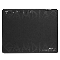 Gamdias Tapis De Souris pour gaming avec patin anti-dérapants taille M Noir