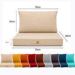 Déco arts Solaris (CR21) - 60 x 70 cm - Beige pas cher
