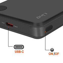 Avis LinQ Power Bank USB-C Power Delivery 20W 15000mAh Compatible MagSafe Noir