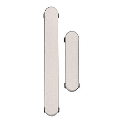 Avizar Clappio Bouton Power et Volume de Remplacement pour Galaxy S25 Ultra Gris