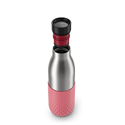 Bouteille isotherme 0.5l corail - N3110800 - Bludrop Sleeve - EMSA
