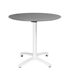 Bolero Table pliante ronde - Gris foncé