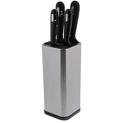 Bloc de 4 couteaux inox brossé - DH027000X35196 - Home - JEAN DUBOST