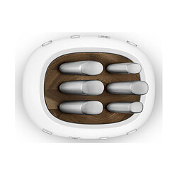 Acheter Bloc de 6 couteaux blanc - KBSF02WH - SMEG