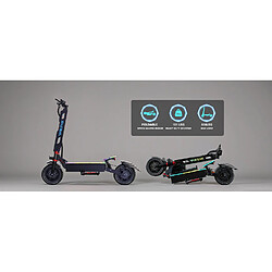 Trottinette Electrique Pliable siège FENGQS GT9- Moteur 7000W(2*3500W) - Batterie 60V 38Ah - pneu tout-terrain 11" - Autonomie 120km