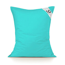 Déco Arts C000040212_deco-arts Housse pour pouf géant - Bleu Caraïbes