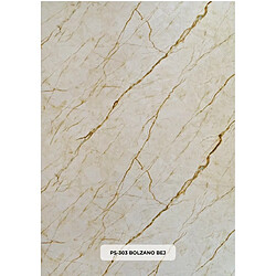 PROTOCOLE HOME Panneau mural effet marbre 122 x 260 cm, polyéthylène 3 mm