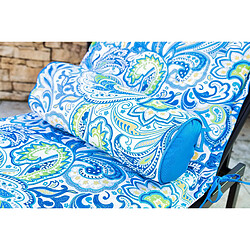 Acheter Déco Arts 2 Coussin pour Chaise Longue et Traversin 195x60x5cm Motif Arabesque